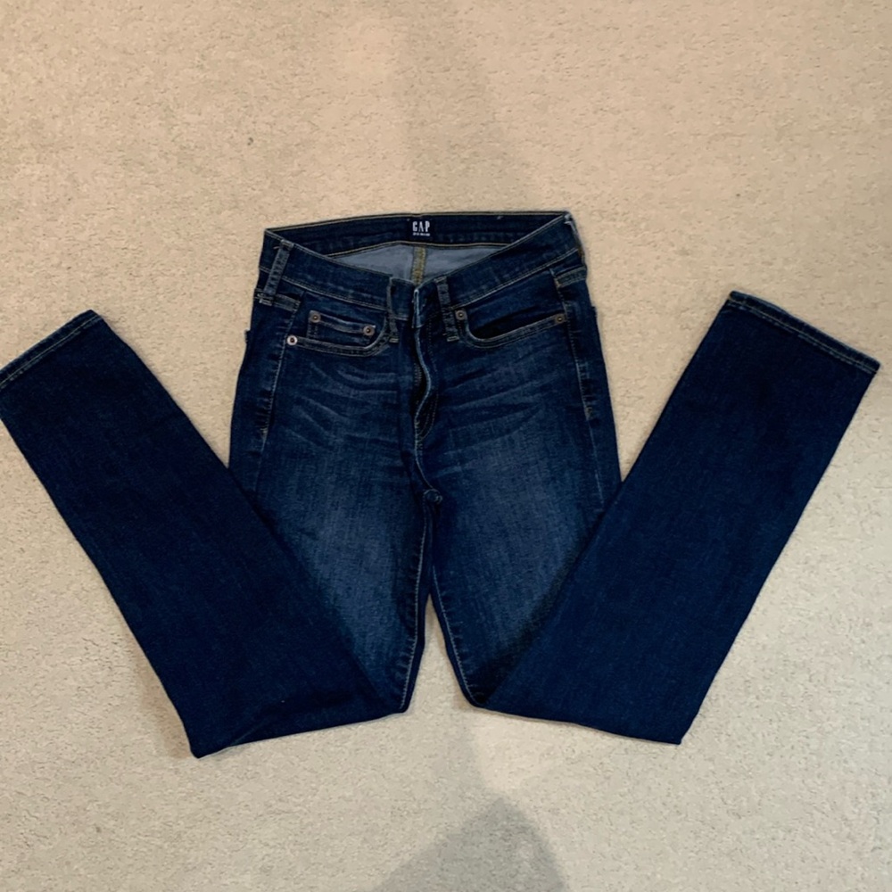 GAP Women's Dark Blue Slim Jeans